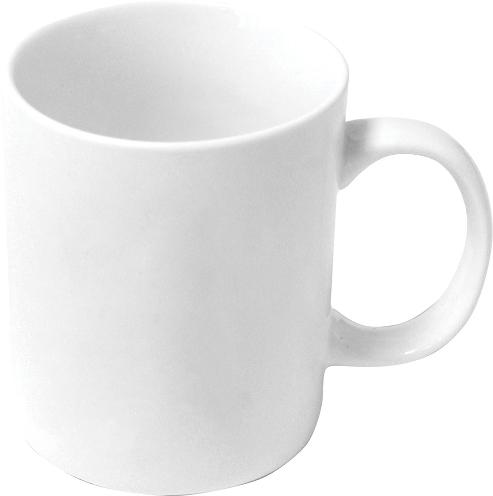 242439-EC Šalica ker.za sublimaciju SUB 275 ml klasična bijela u kartonskoj kutijici P36