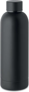 Boca izolacijska Athena 500ml od recikliranog nehrđajučeg čelika crna P20