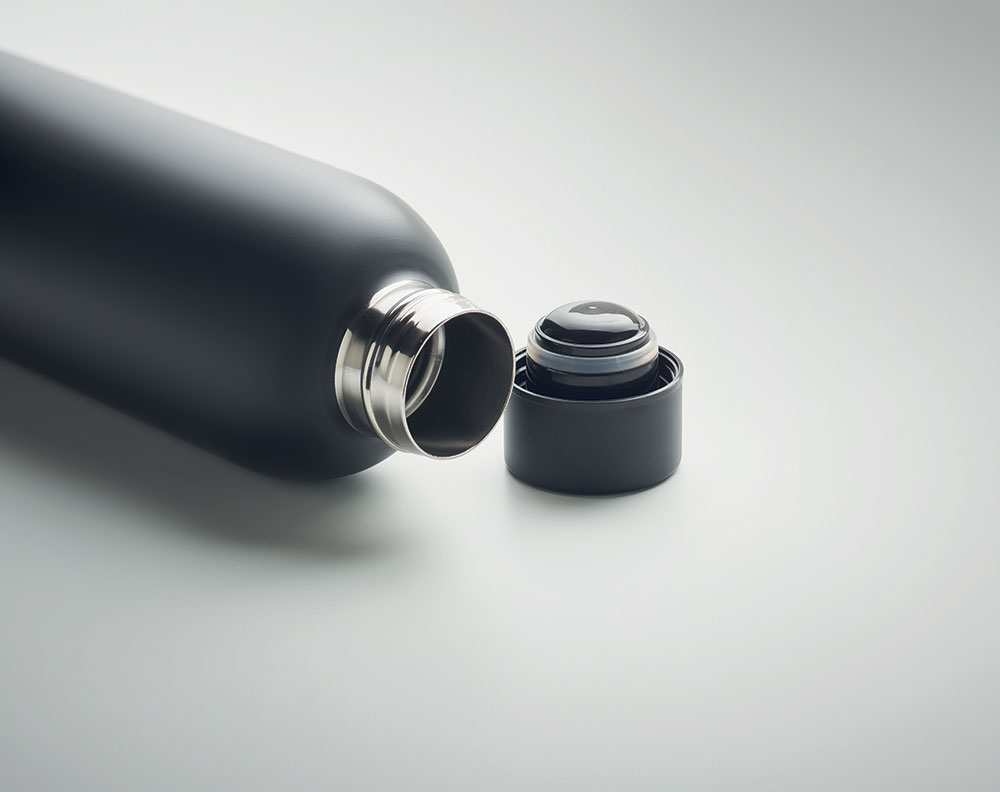 242448-EC Boca izolacijska Athena 500ml od recikliranog nehrđajučeg čelika crna P20