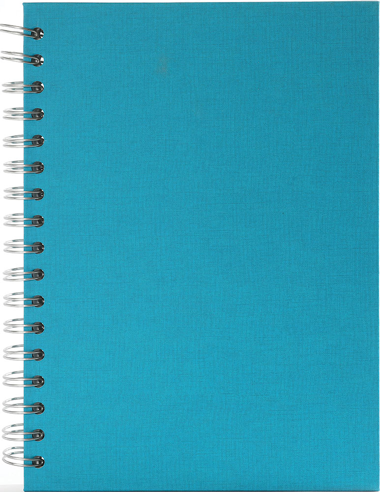 242570-EC Poslovnik SPIRALNI B5 2025 tirkizni 16,5x23,5 P25