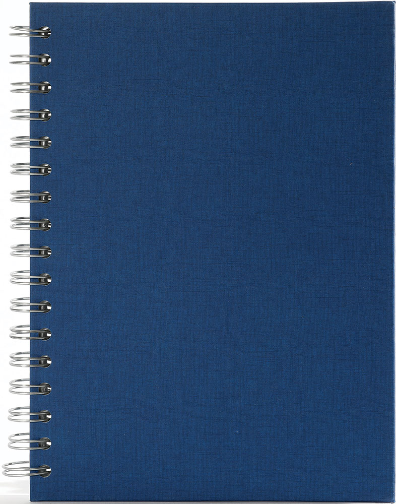 242571-EC Poslovnik SPIRALNI B5 2026 plavi 16,5x23,5 P25