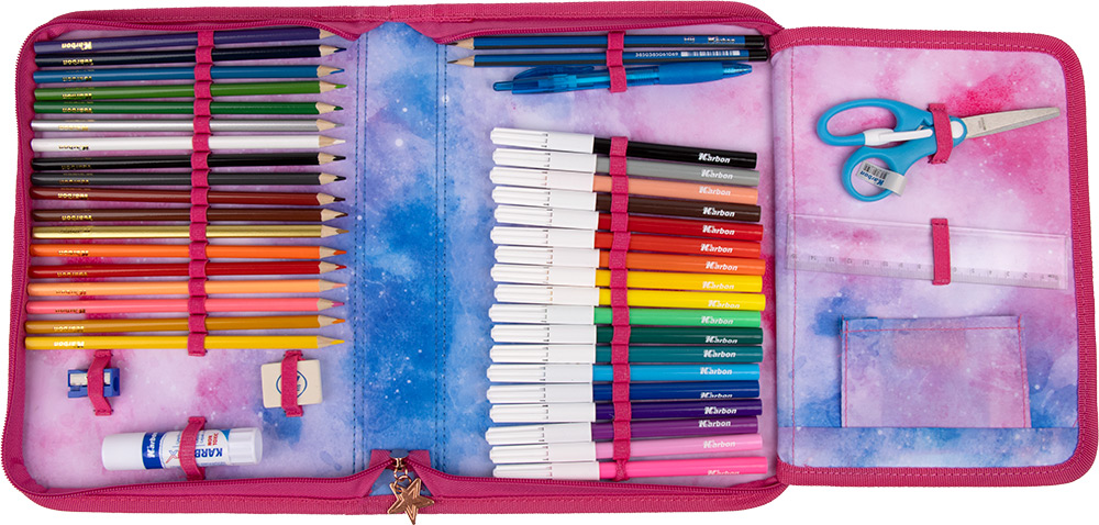 242589-EC Pernica jednostruka 1 preklop Street XXL SPARKLY DREAM sa priborom P36 NETTO