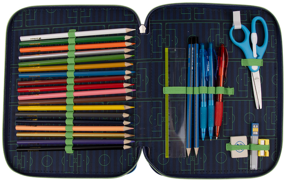 242599-EC Pernica dvostruka BIG Karbon SOCCER UNIVERSE sa priborom P36 NETTO