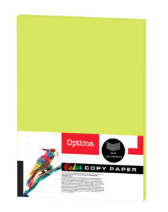 242694-EC Papir fotok. OPTIMA A4 fluo GREEN 75gr. 100/1 FC301 P22