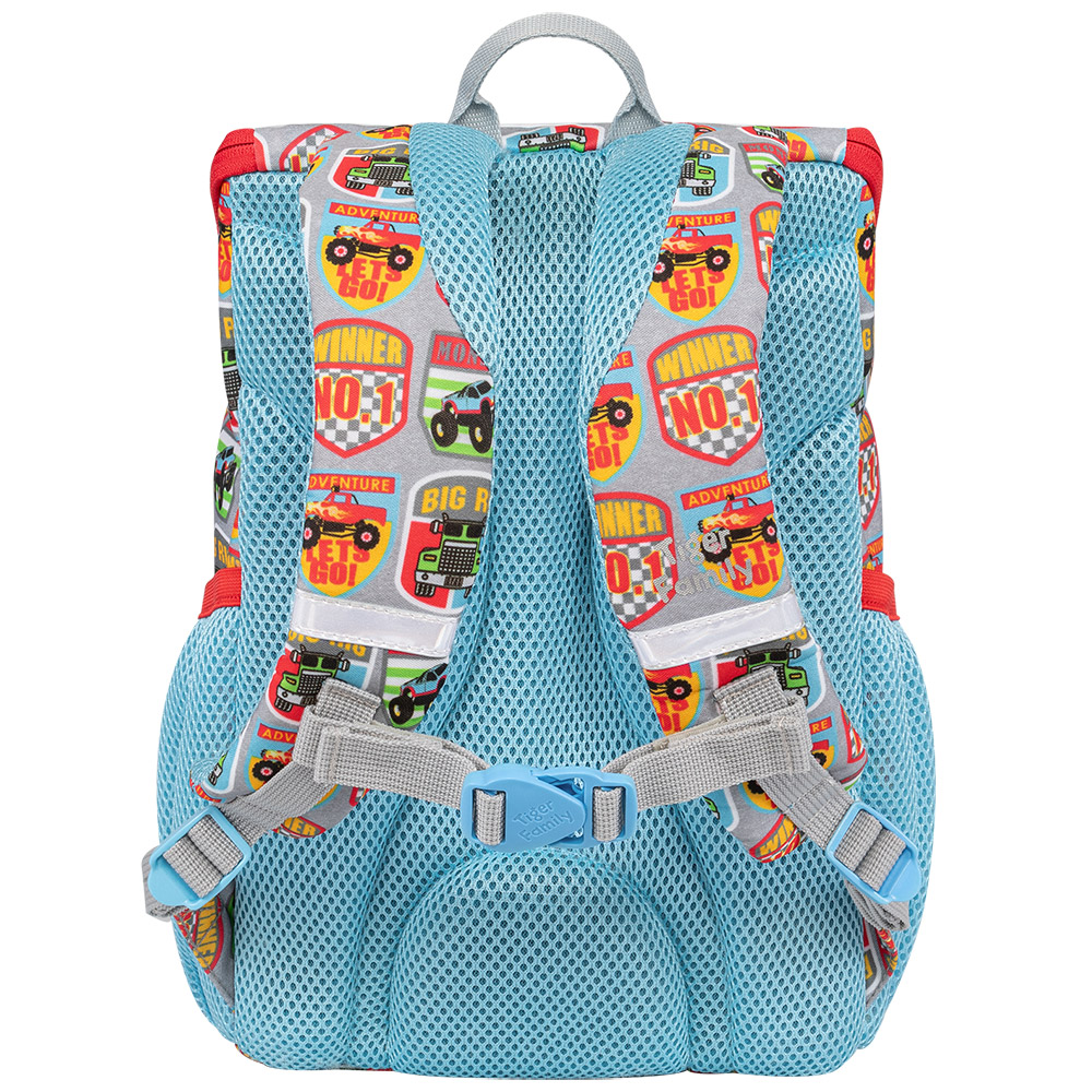 242912-EC Ruksak vrtićki TIGER FAMILY Little Travelers Mega Machine P12 NETTO