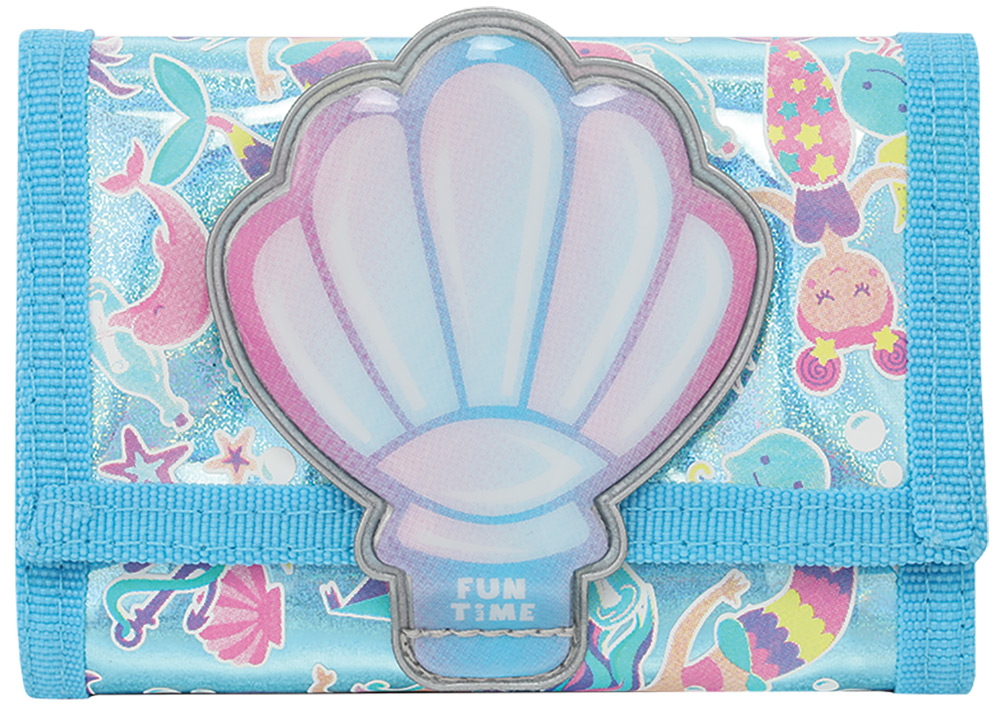 242933-EC Novčanik dječji TIGER FAMILY Fun Time Glitzy Mermaid P24