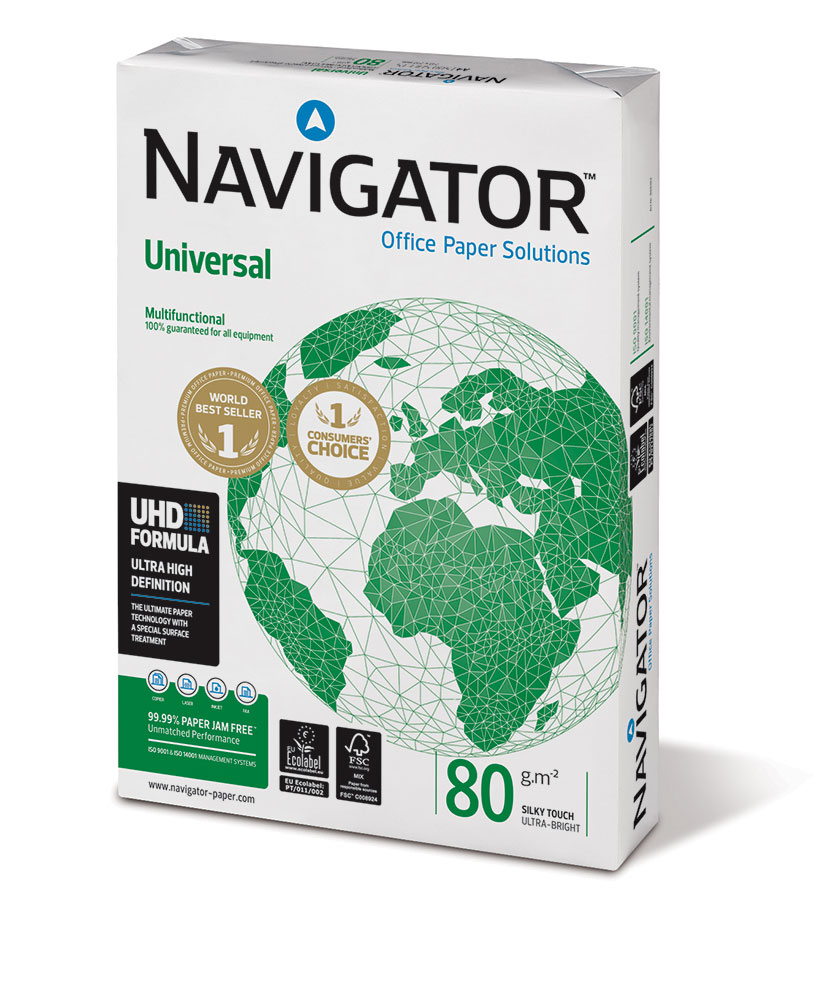 242989-EC Papir fotok. NAVIGATOR A3 Universal 80gr. FSC 500/1 P5/120