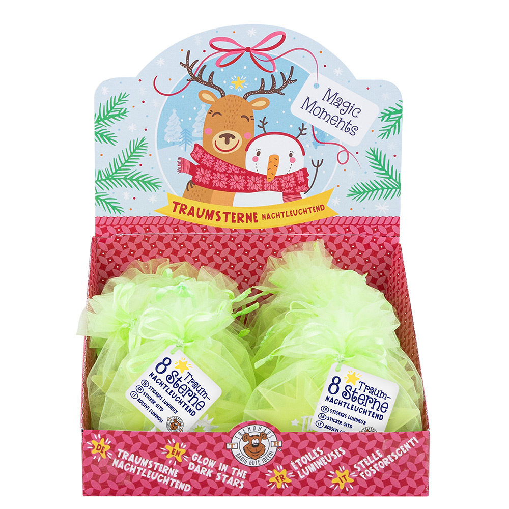 243063-EC Zvijezde ljepljive, svjetle u tami MAGIC MOMENTS set 8 kom 16/192 Netto