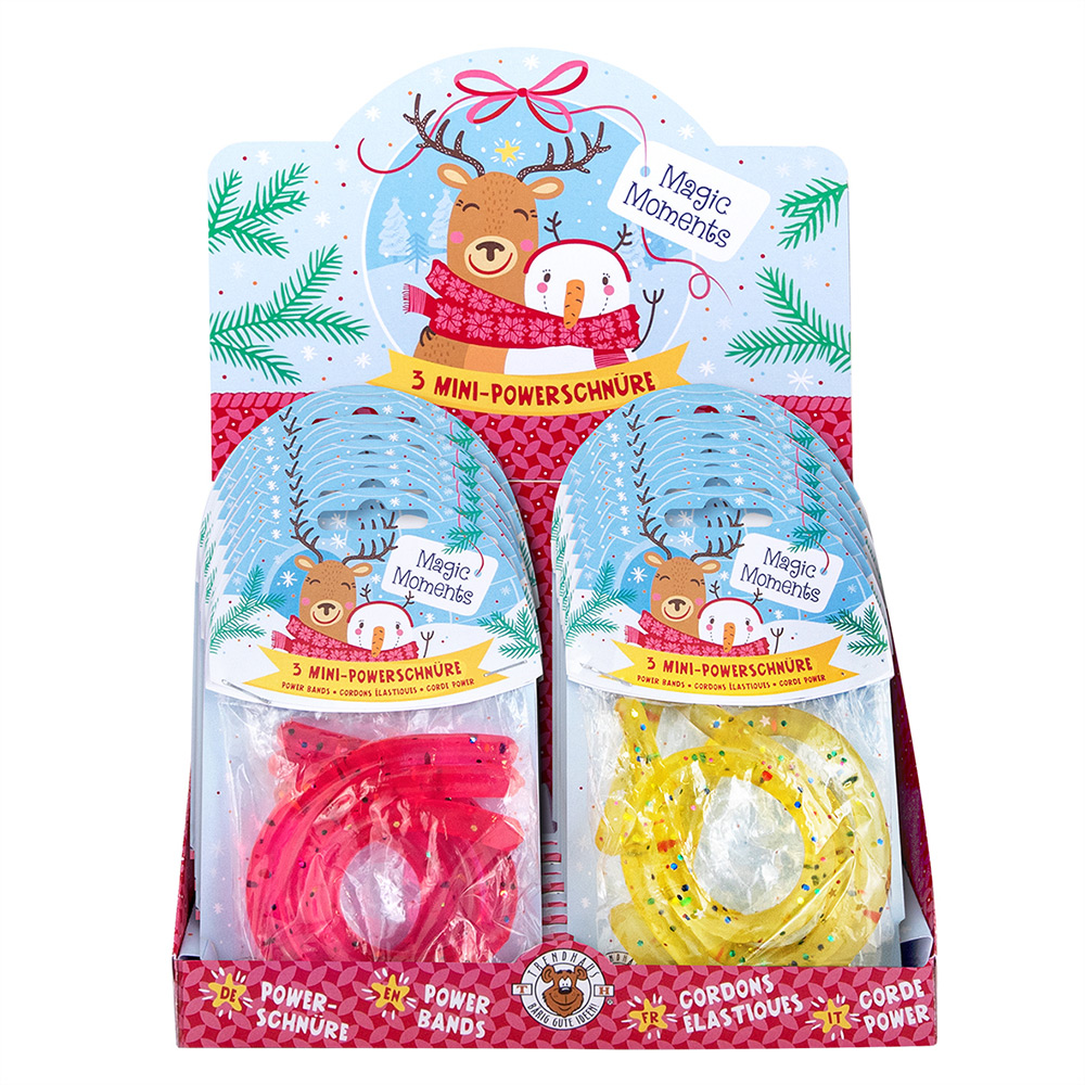 243086-EC Traka s gliterima rastezljiva MAGIC MOMENTS,set 3 kom,sort P16/128 Netto