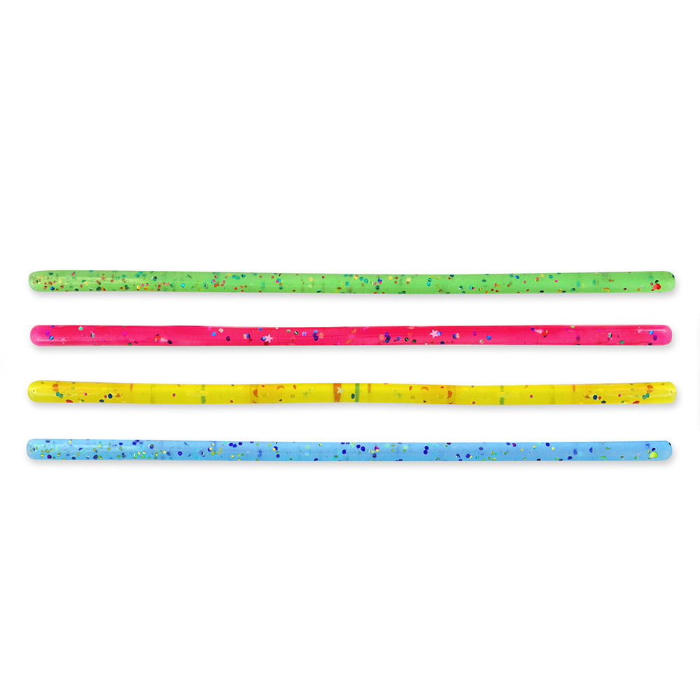 243086-EC Traka s gliterima rastezljiva MAGIC MOMENTS,set 3 kom,sort P16/128 Netto