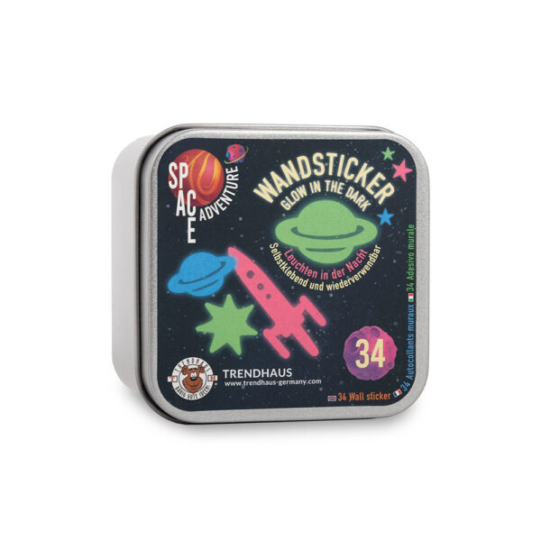 Zidna naljepnica, svjetli u mraku SPACE ADVENTURE P8/80 NETTO