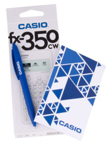 243113-EC Kalkulator CASIO FX-350 CW Classwiz GRATIS blok+olovka kem. bls P36