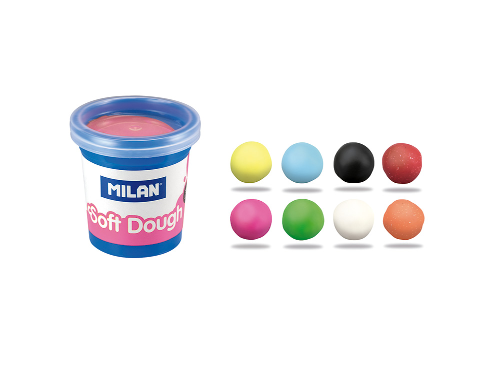 243139-EC Plastelin MILAN Soft Dough Lots of Numbers set 8 boja X 59g P6