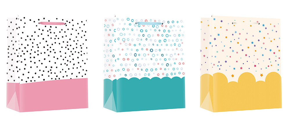 243253-EC Vrećica L dječja sjaj 26x32x12cm sort 71057 P12/144