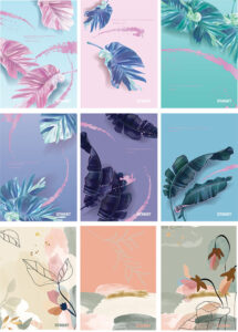 243400-EC Bilježnica A4/D Street BOTANIC 54L 63300A P10/60 NETTO