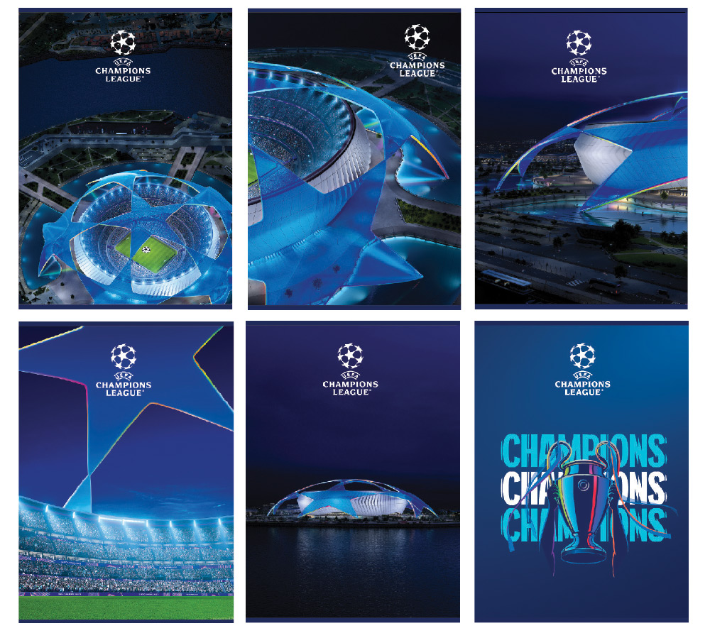 243475-EC Bilježnica A4/B UEFA Champions League 54L 67276 P10/60