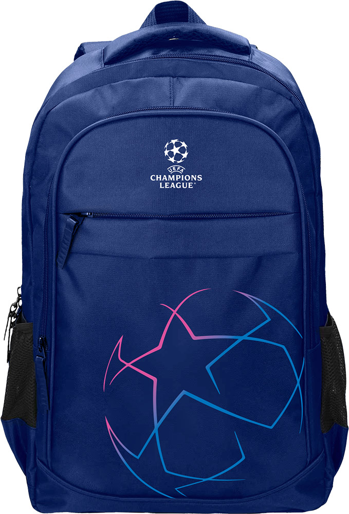243494-EC Ruksak ROUND UEFA Champions League Blue 531211 NETTO