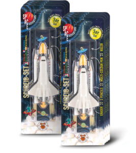 243505-EC Set šk.pribor 5/1 SPACE ADVENTURE P10/120 NETTO