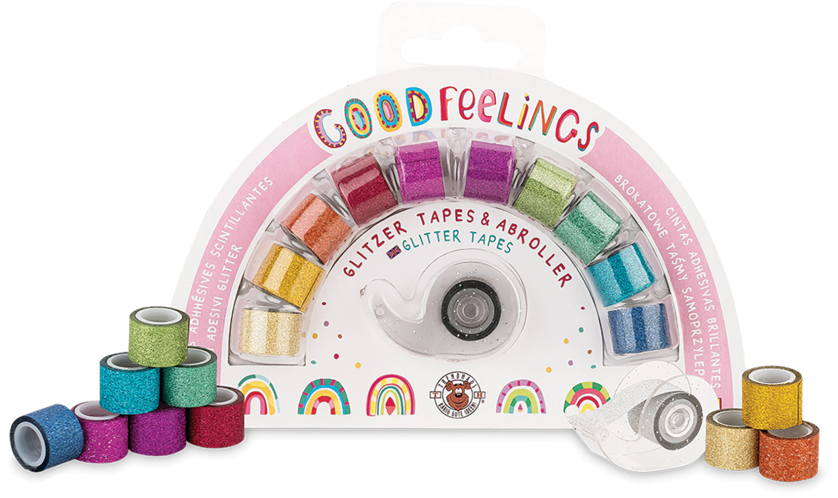 243511-EC Selotejp glitter dugine boje sa stalkom 11/1 GOOD FEELINGS bls P12/96 NETTO