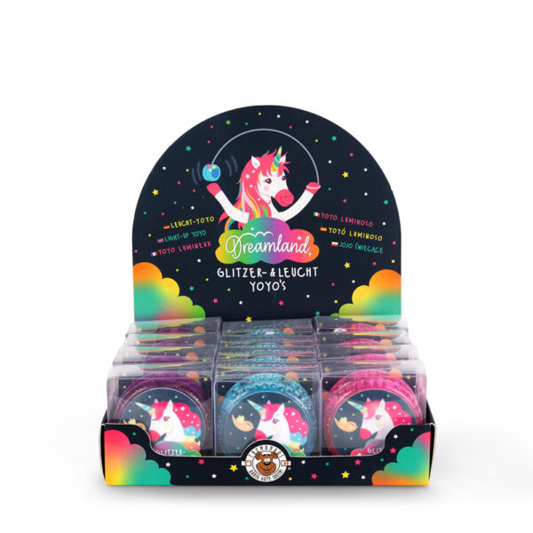 Yoyo gliter sa svjetlom DREAMLAND sort P12/144 NETTO