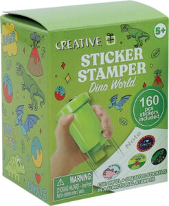 243538-EC Set za igranje CREATIVE žig sa naljepnicama Dino World 778064 P24