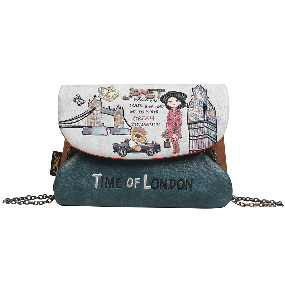 243552-EC Torba fashion Janet London 20x6x14 cm J-028 P20
