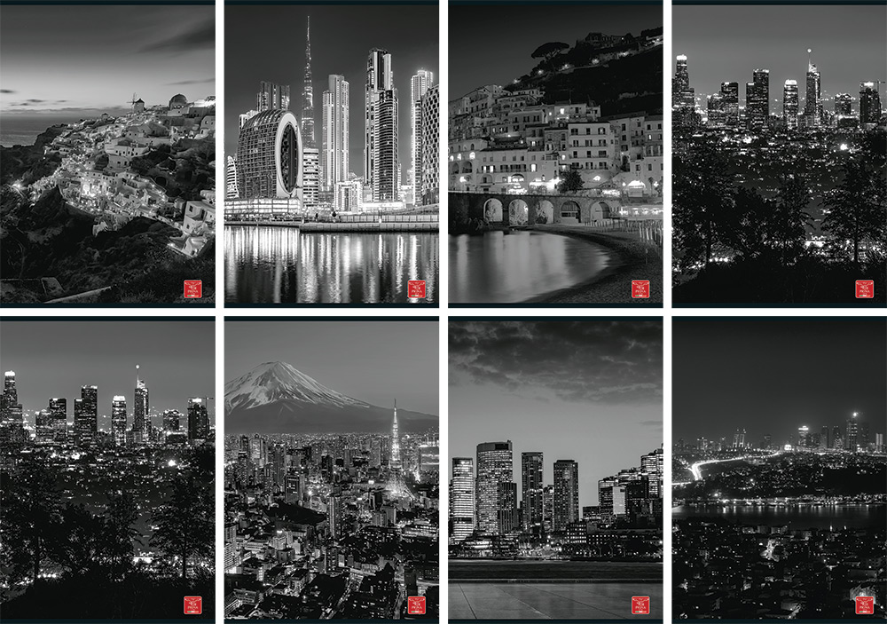 243559-EC Bilježnica A4/D Pigna by Night P10/60 NETTO