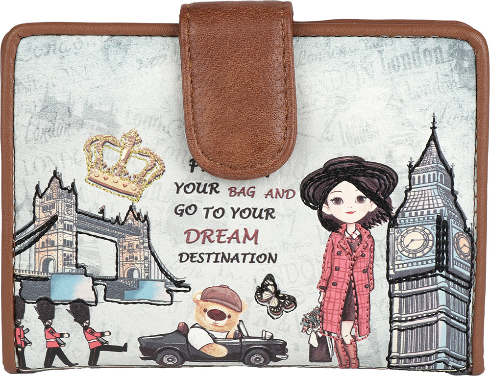243567-EC Novčanik fashion Janet London 13.5x1.5x9.5cm JW-009 P50 Netto