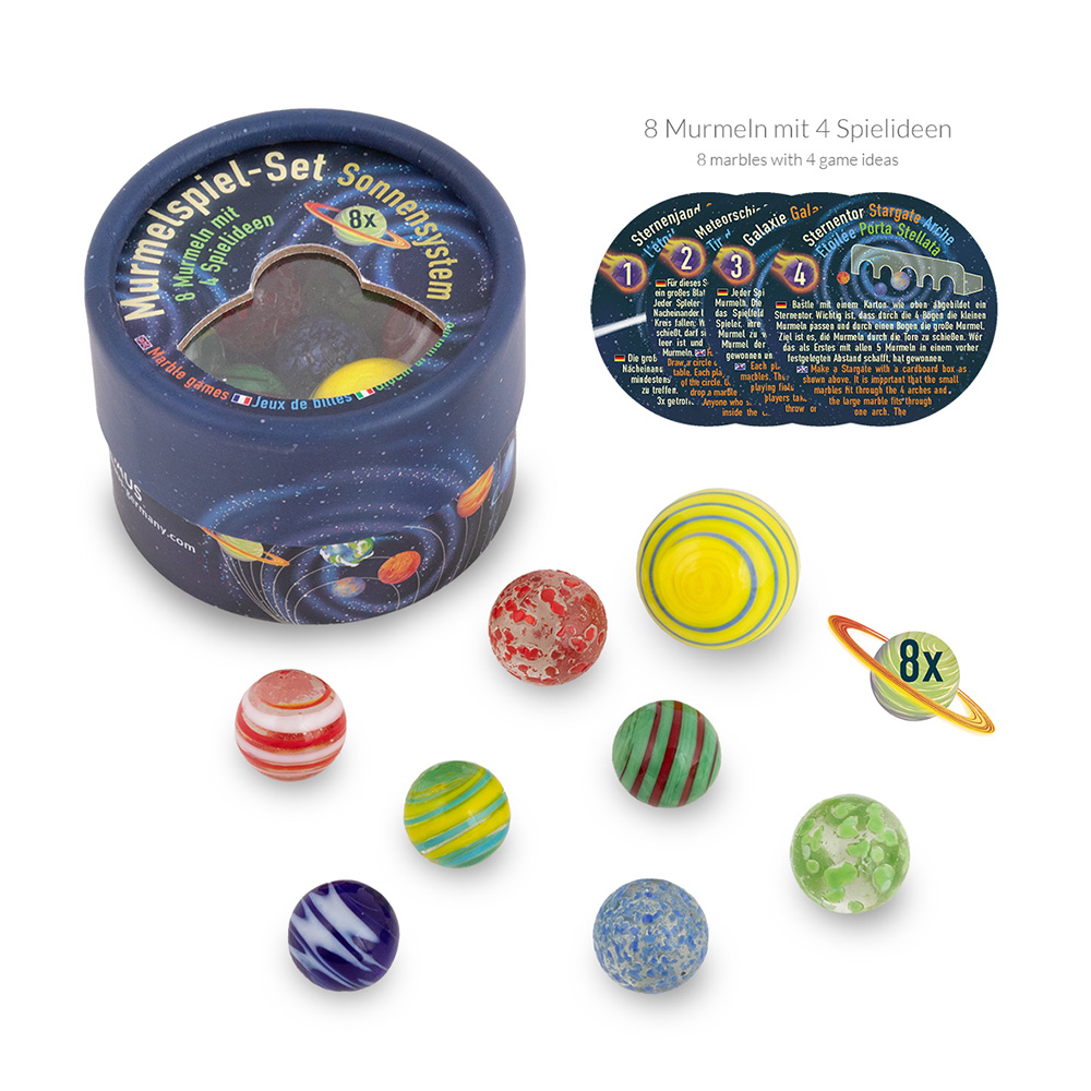 243632-EC Igra mramorni solarni sustav SPACE ADVENTURE set 8 kom P12/96 NETTO