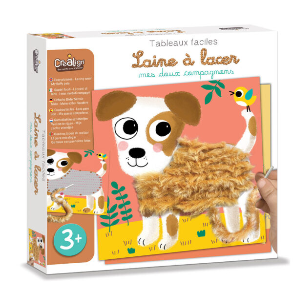 Kreativni set vezenje krzna CREALIGN Čupavi prijatelji P5 NETTO