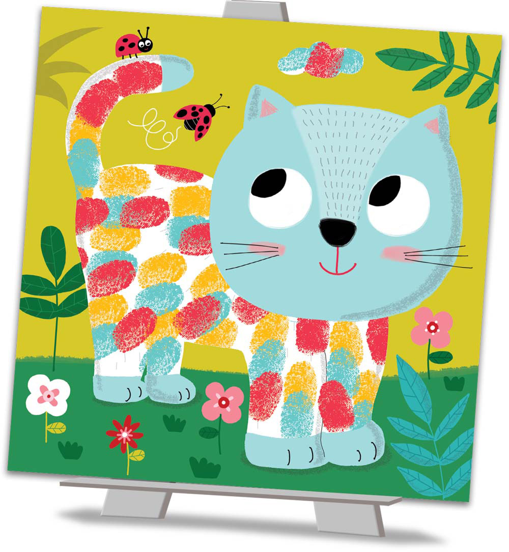 244514-EC Kreativni set slikanje prstima CREALIGN Kućni ljubimci P5