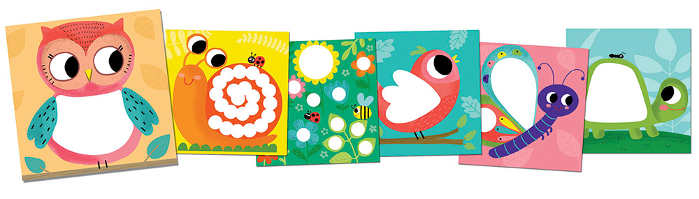 244516-EC Kreativni set filc za slike CREALIGN Životinje na polju P5