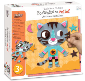 Kreativni set reljefni portreti CREALIGN Kućni ljubimci P5 NETTO