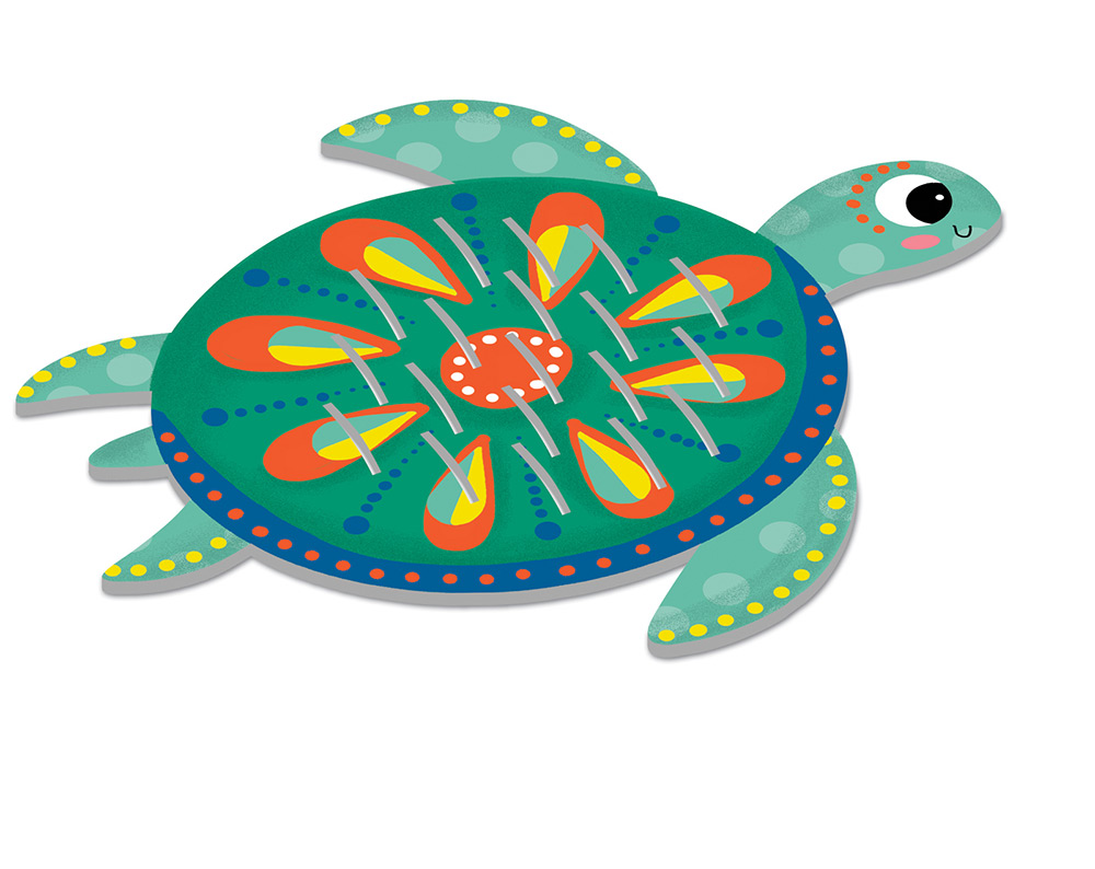 244522-EC Kreativni set ukrašavanje metaliziranim ljuskama CREALIGN Morsko dno P5