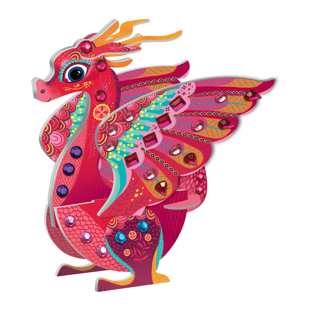 244523-EC Kreativni set 3D dekorativne životinje CREALIGN Fantastični dijamanti P5