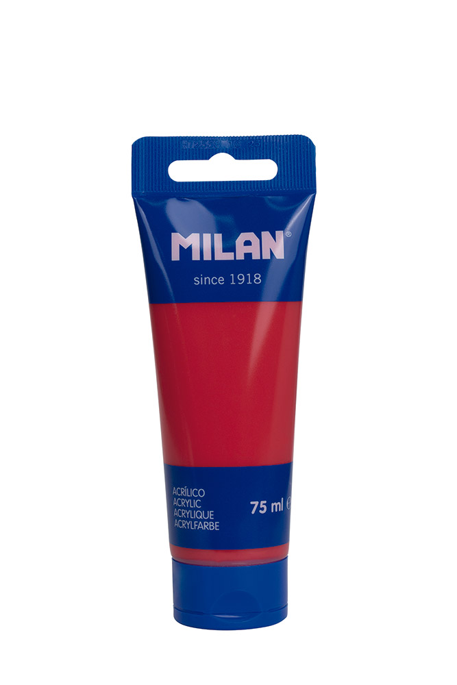 244540-EC Akrilna boja MILAN tamno crvena 75ml tuba P1/6