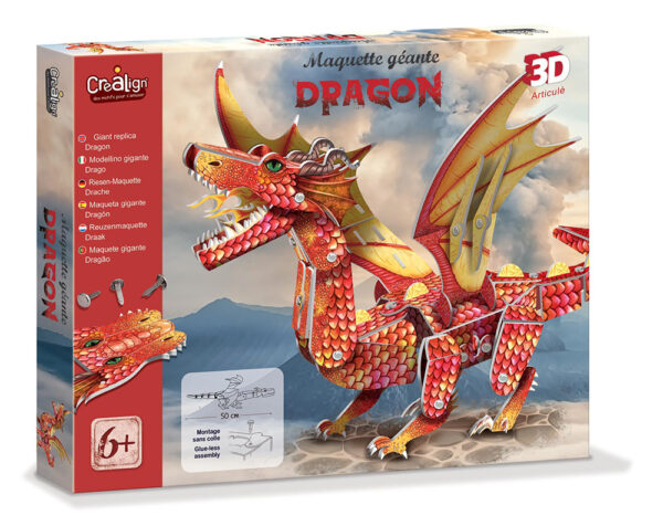 Kreativni set 3D maketa CREALIGN Zmaj P5 NETTO