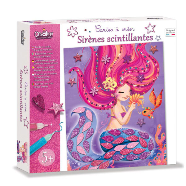 Kreativni set slika sa gliterima CREALIGN Sirene P5 NETTO