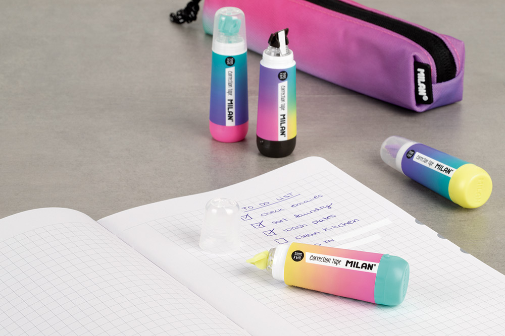 244587-EC Korektor u traci MILAN Sunset 5mmx6m, ravni vrh P40/240