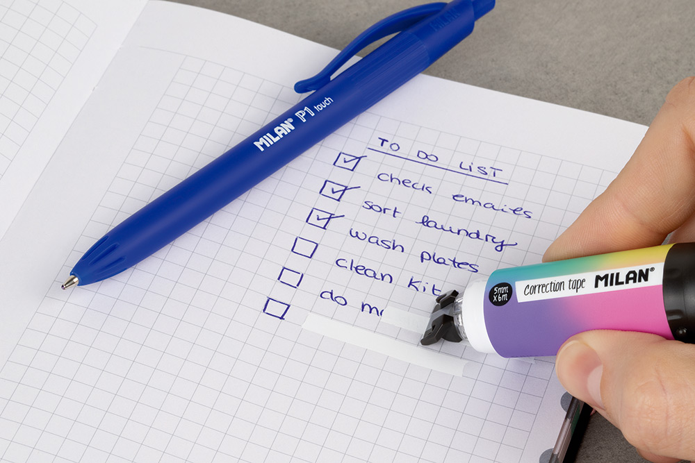 244587-EC Korektor u traci MILAN Sunset 5mmx6m, ravni vrh P40/240