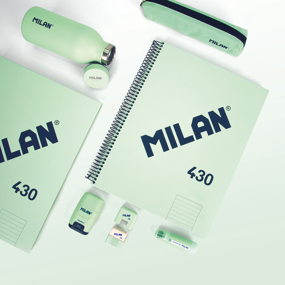 244609-EC Blok kolegij A4/D MILAN kolekcija 1918 zeleni P3/12