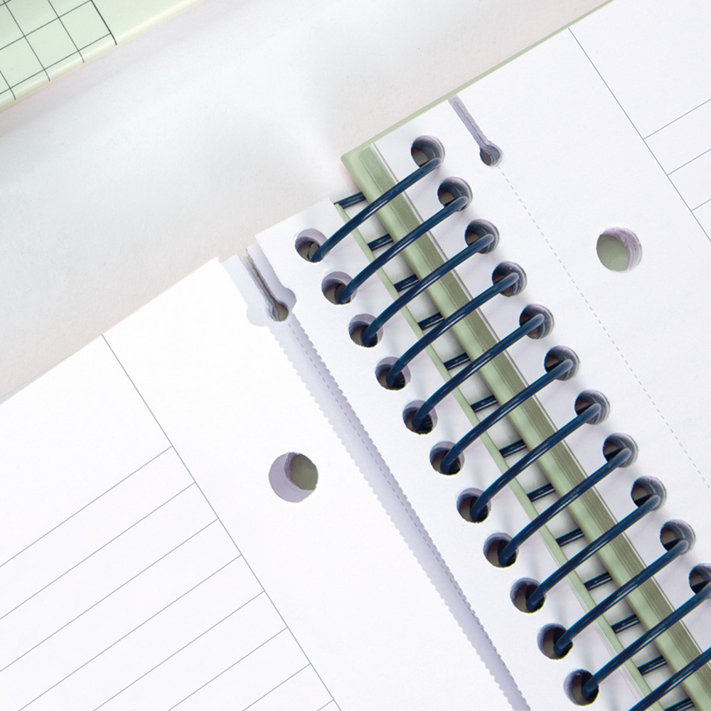 244609-EC Blok kolegij A4/D MILAN kolekcija 1918 zeleni P3/12