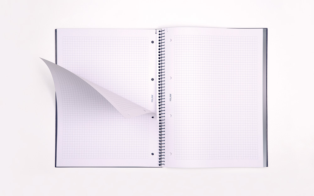 244612-EC Blok kolegij A4/K MILAN kolekcija 1918 plavi P3/12