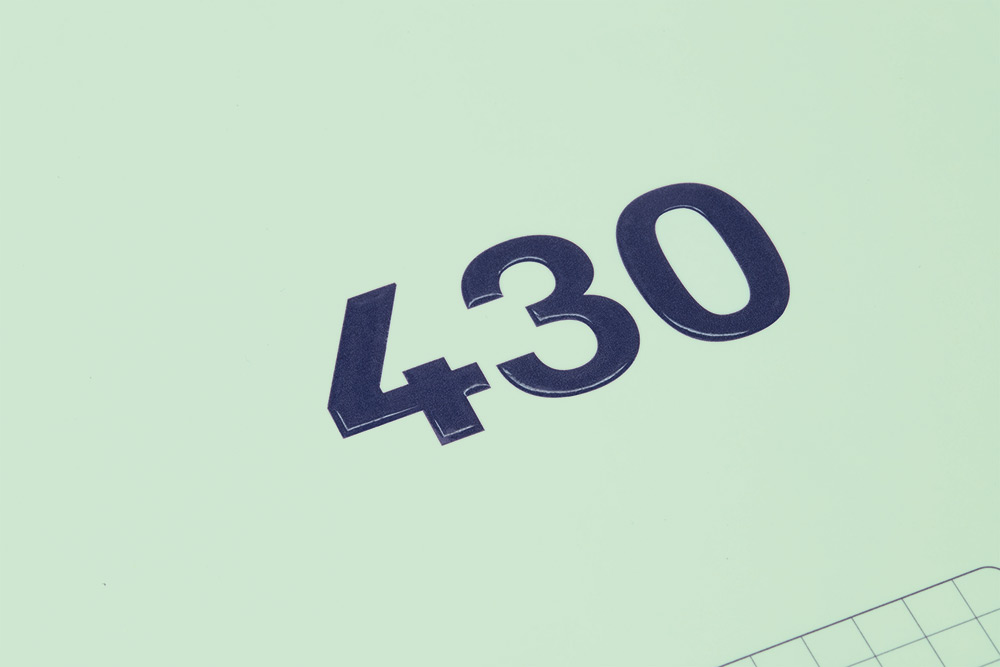 244614-EC Blok kolegij A4/K MILAN kolekcija 1918 zeleni P3/12