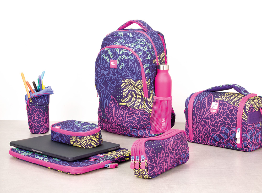 244633-EC Pernica vrećica samostojeća MILAN Fireflies lila P25