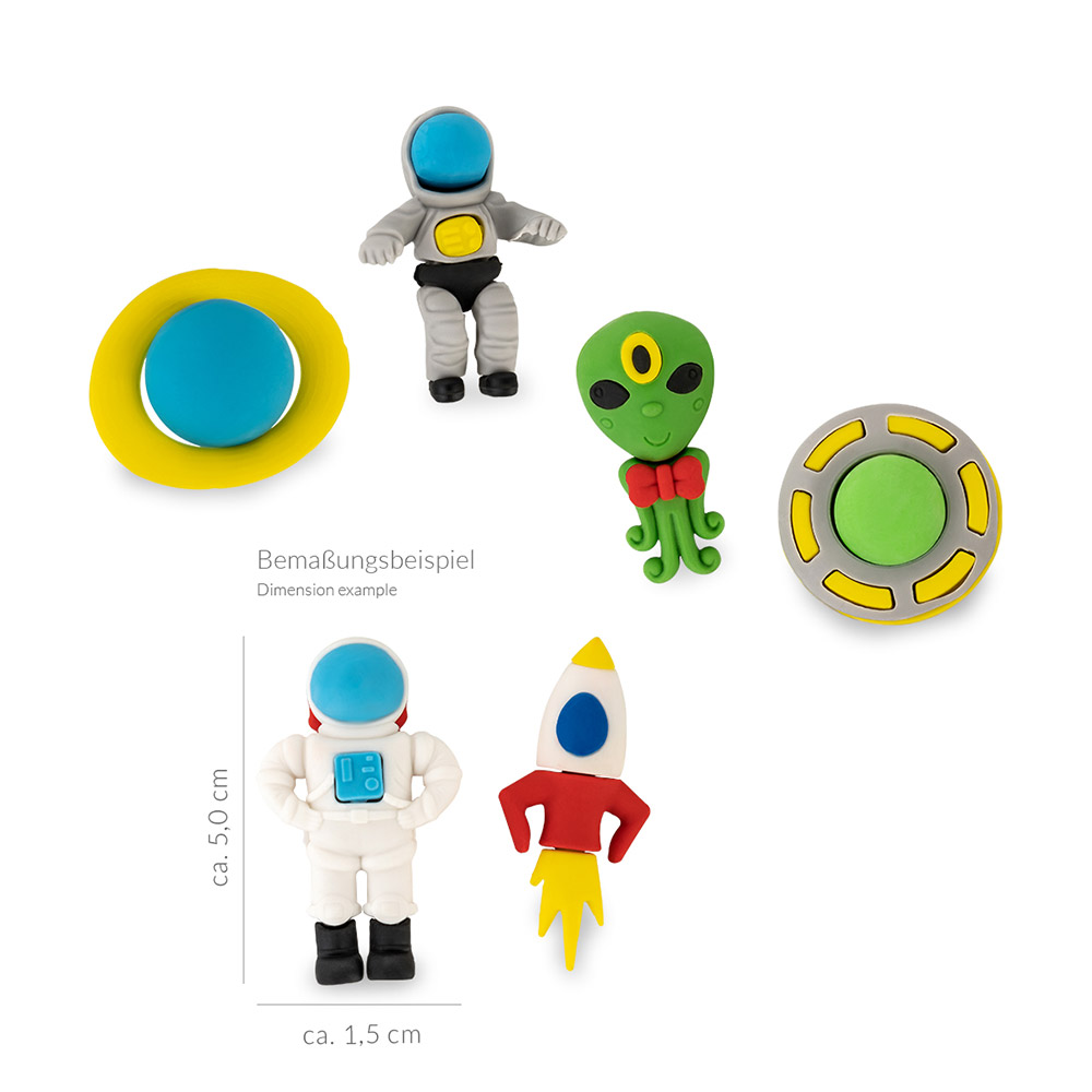 244714-EC Gumica SPACE ADVENTURE set 2 kom, sort P18/288 NETTO