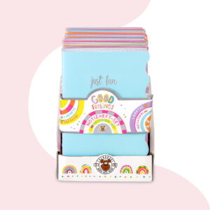 Bilježnica GOOD FEELINGS set 4 različita dizajna, 4x32 lista P12/48 NETTO