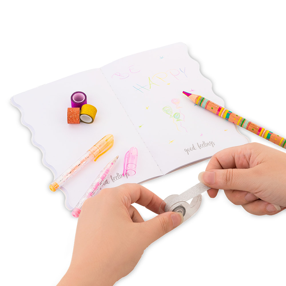 244734-EC Bilježnica GOOD FEELINGS set 4 različita dizajna, 4x32 lista P12/48 NETTO