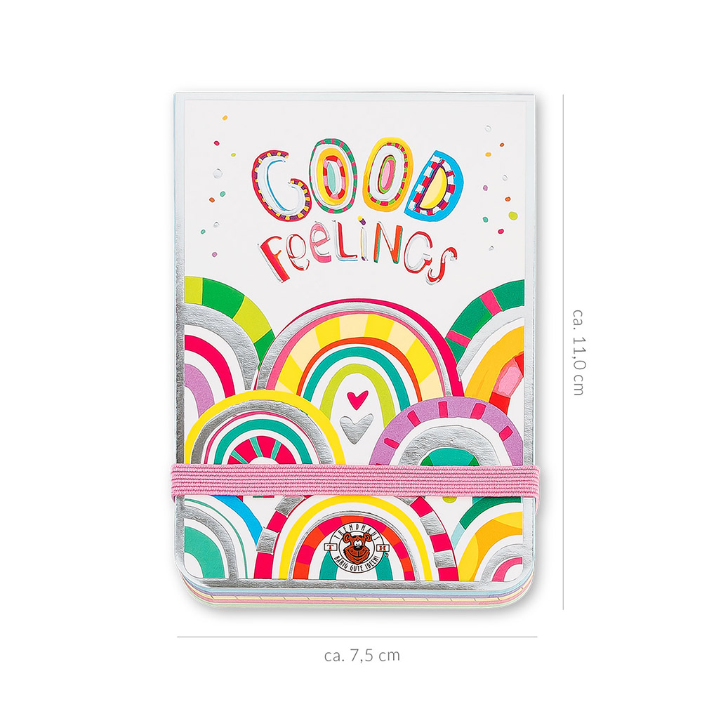 244736-EC Blok GOOD FEELINGS 150 listova 7.5x11x1.7cm P12/72 NETTO