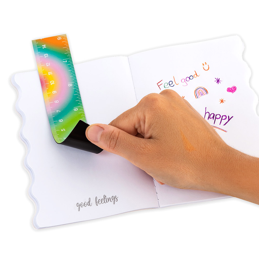 244750-EC Ravnalo 30cm preklopno magnetno GOOD FEELINGS sort P18/144 NETTO